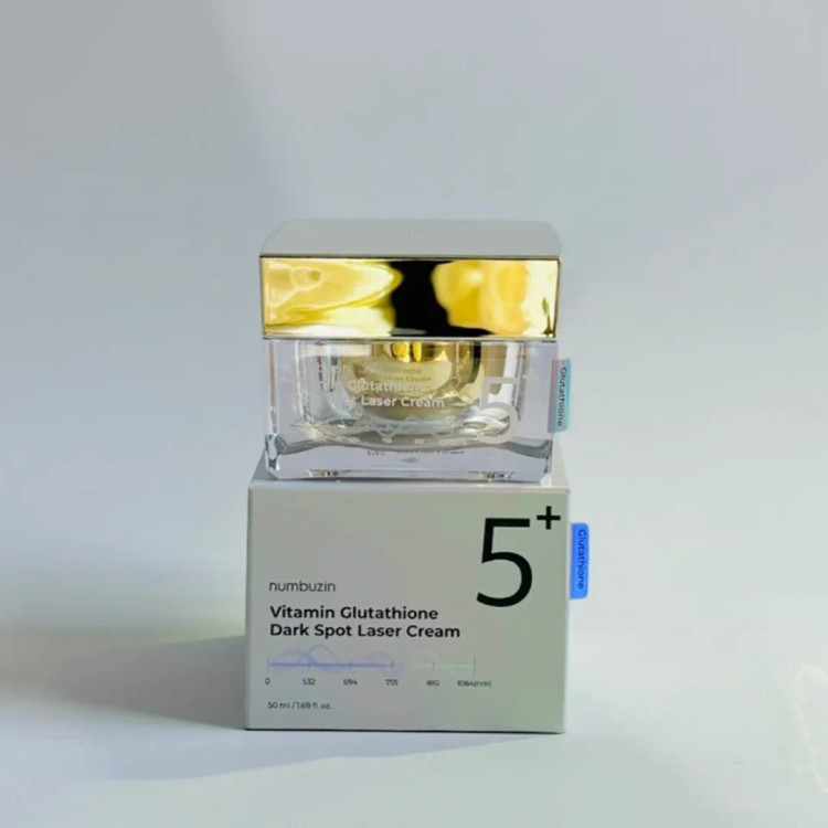 کرم روشن کننده و ضدلک نامبوزین مدل+5 Glutathione حجم ۵۰میل